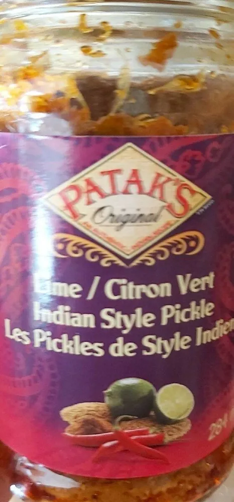 Lime pickles