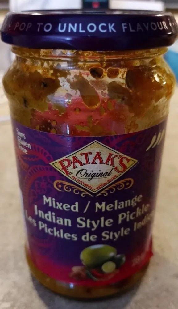 Les Pickles de Style Indien