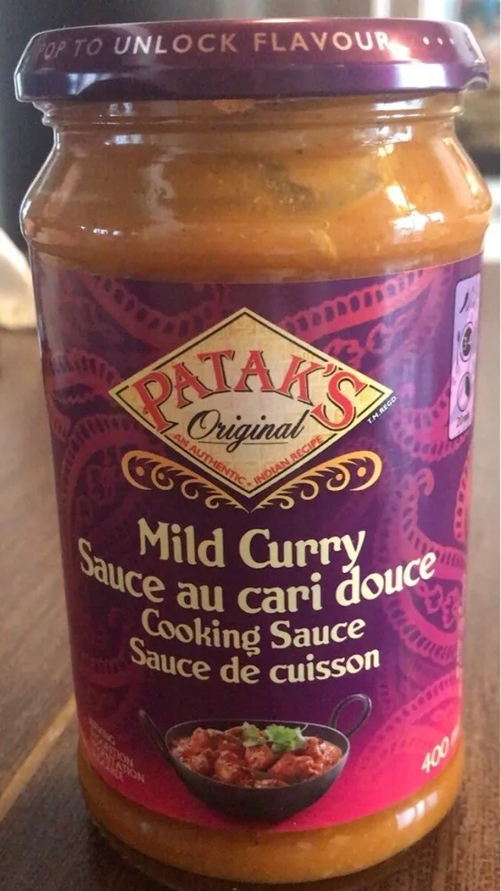 Sauce au cari douce