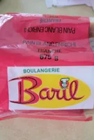 Pain blanc enrichi tranché