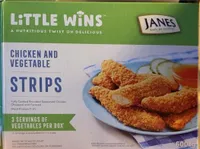 Chicken and Vegetable Strips