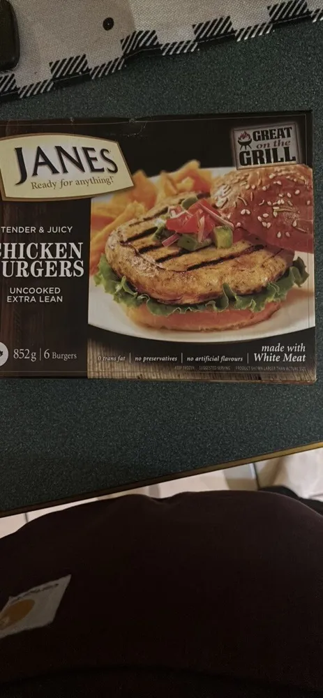 Ultimates tenfer and juicy extra lean burgers