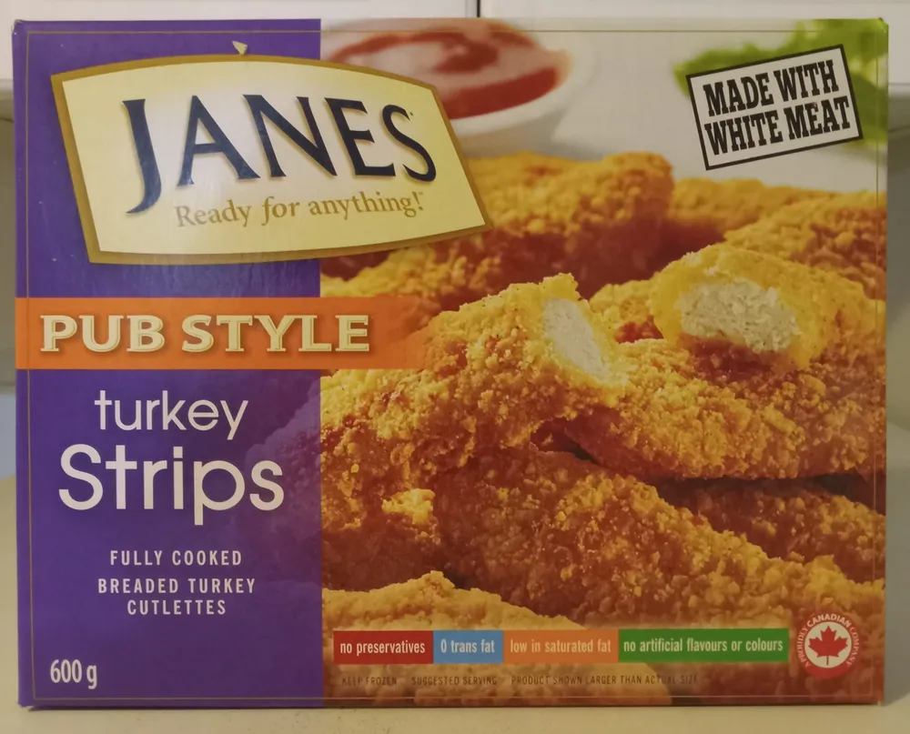 Pub Style Turkey Strips