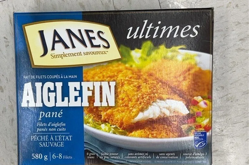 Aiglefin pané