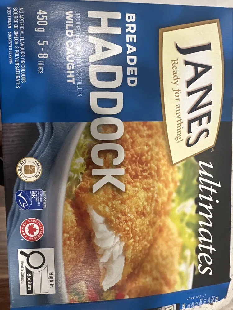 breaded haddock