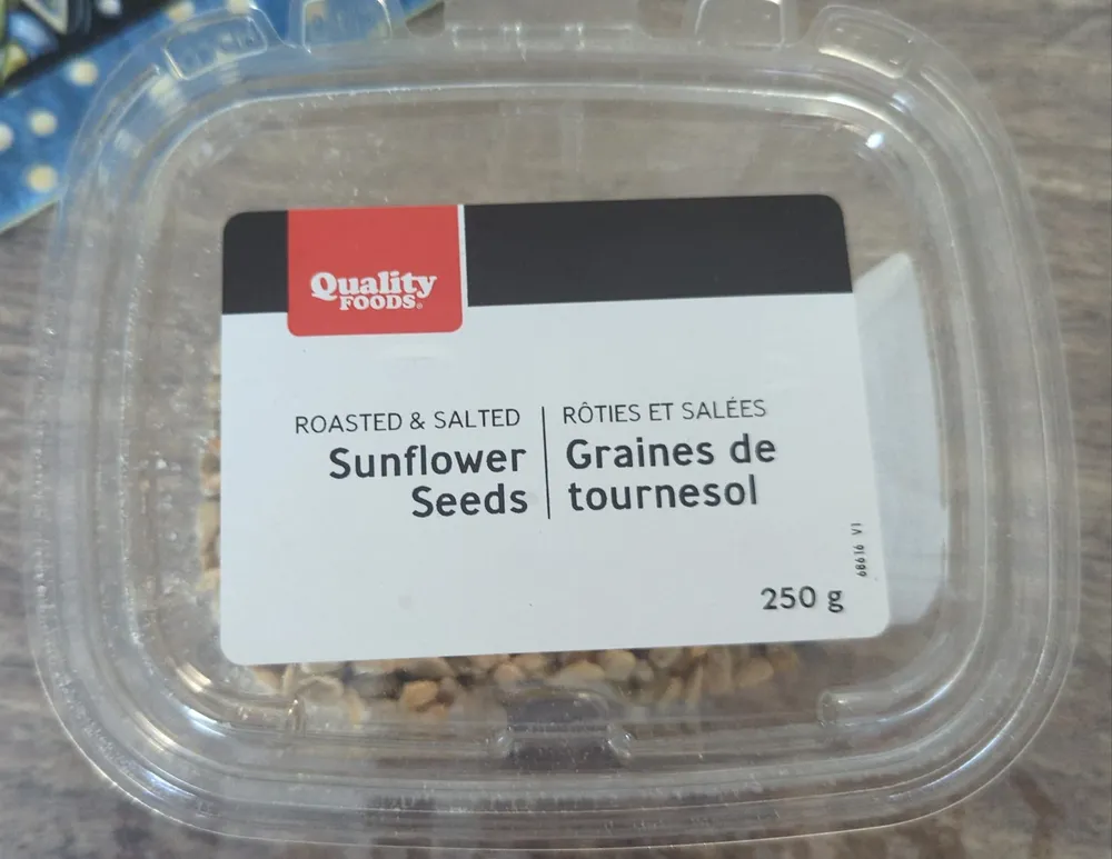 Sunflower Seeds Roasted & Salted QF