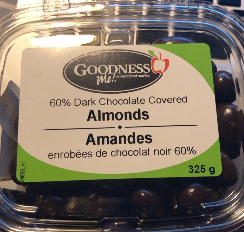 Almonds dark chocolate