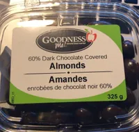 Almonds dark chocolate