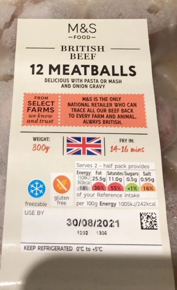 Beef meatballs