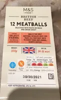 Beef meatballs