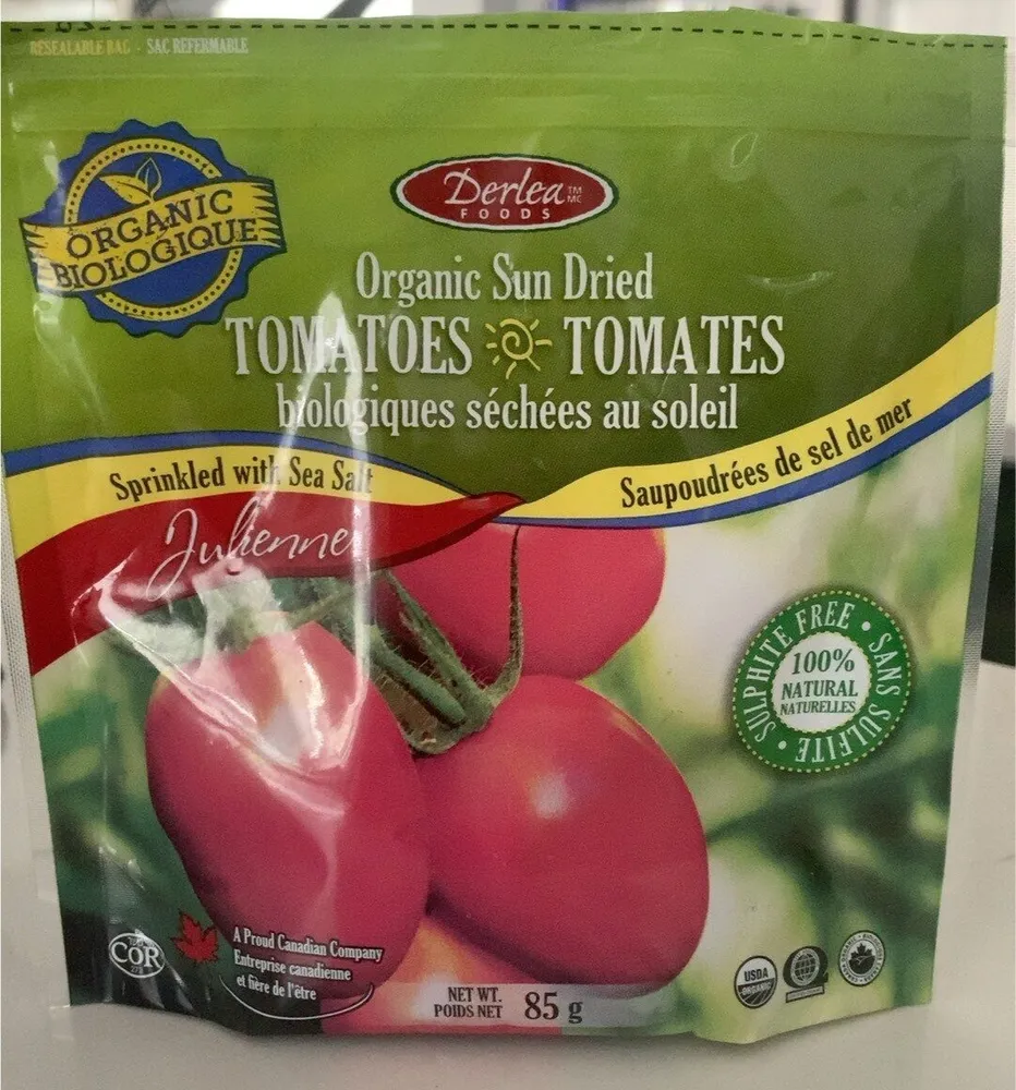 Tomates biologiques seches au soleil