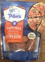 Toppings semi dry cured pepperoni