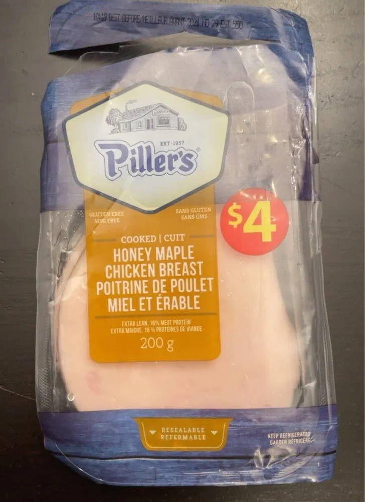 Honey maple chicken breast