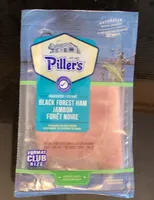 Smoked black forest ham lunch meat