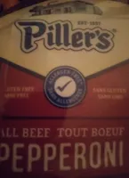 Piller's All beef peperoni
