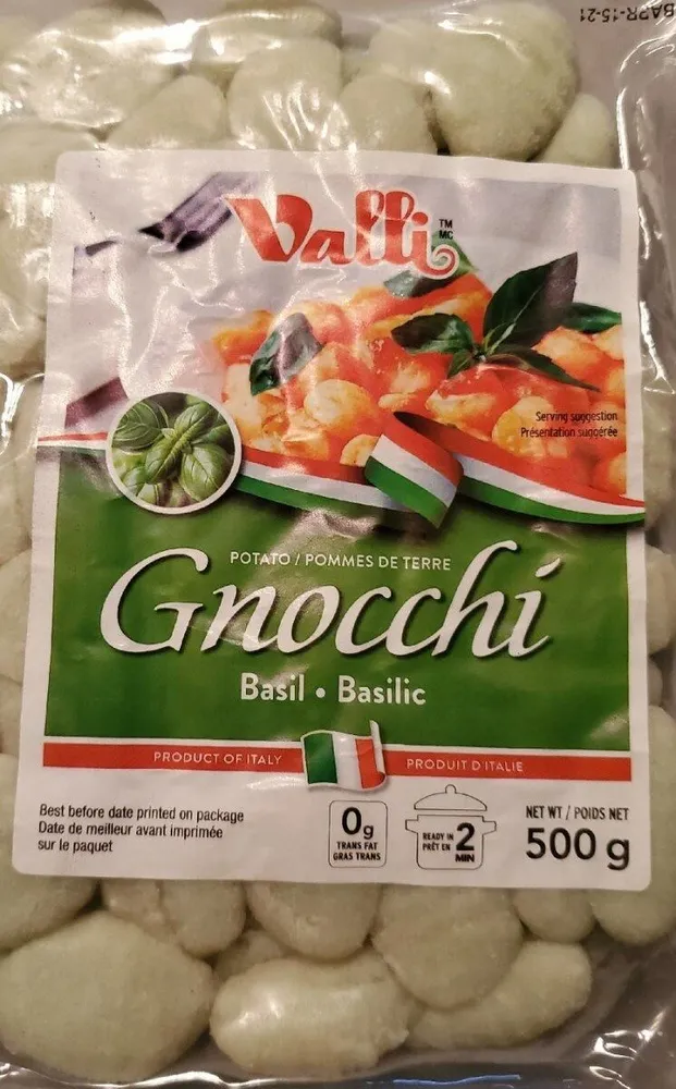Gnocchis basilic