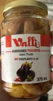 Aubergines piquantes dans l’huile