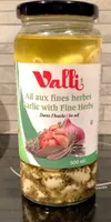 Ails aux fines herbes dans l’huile