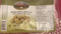 Olives vertes hippo