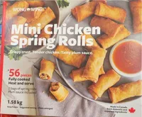 Mini Chicken Spring Rolls