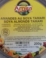 Amandes au soya tamari