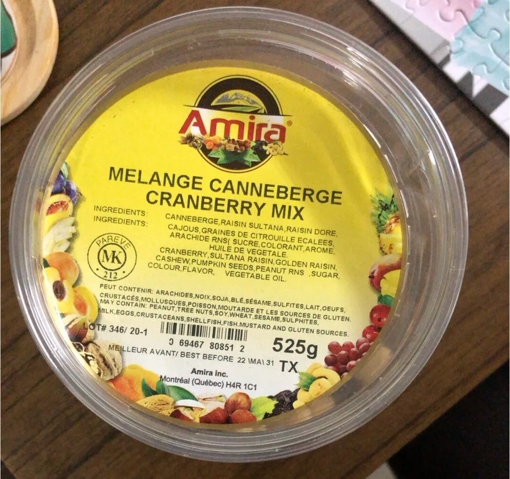 Cranberry mix