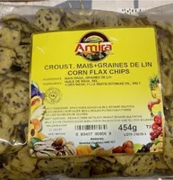 Croustille maïs graines de lin