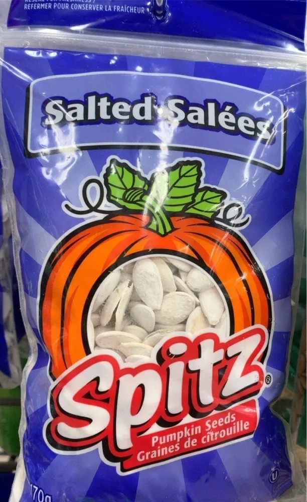 Salted pumpkin seeds