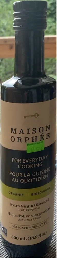 Organic Extra Virgin Olive Oil Delicate