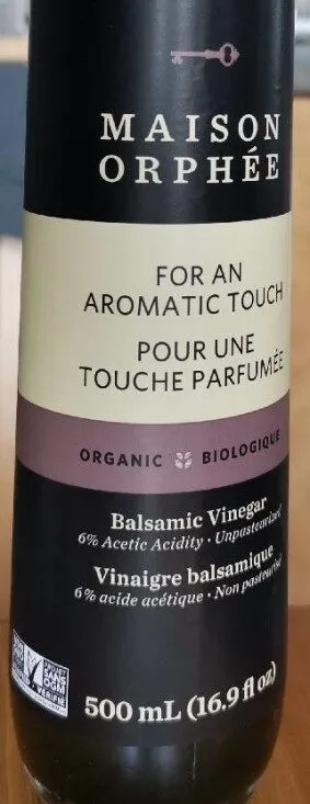 Organic Balsamic Vinegar