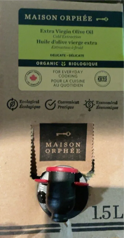 Organic Extra Virgin Olive Oil Delicate