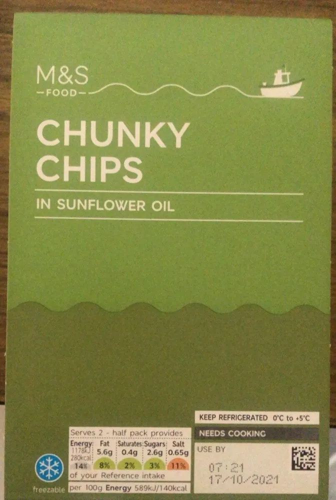 Chunky chips