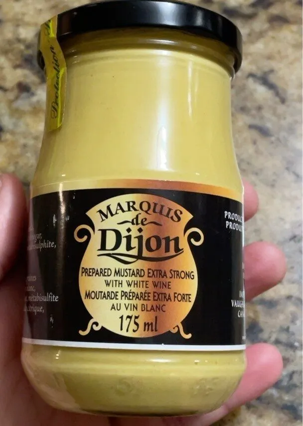 Prepared mustard extra strong with white wine