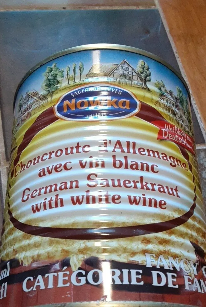 Normalement choucroute d'Allemagne au vin blanc