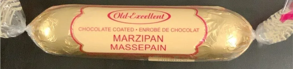 Chocolate coated marzipan