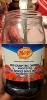 Red sour pitted cherries