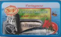 Canned sardines in hot tomato sauce
