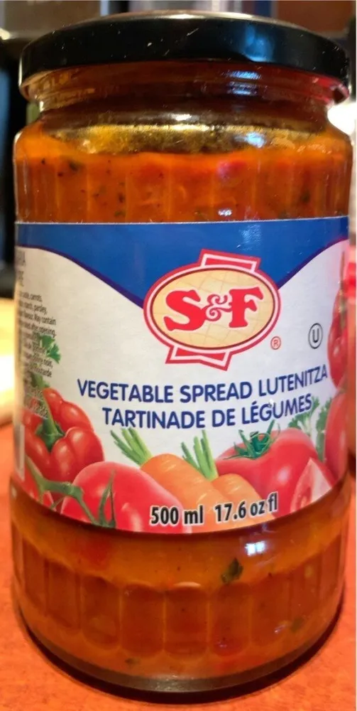 Vegetable Spread Lutenitza