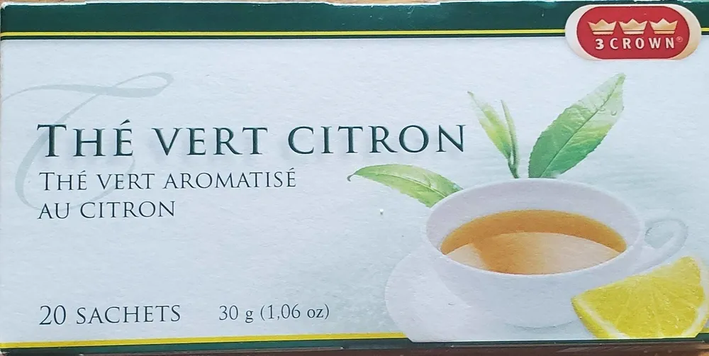 Thé vert citron