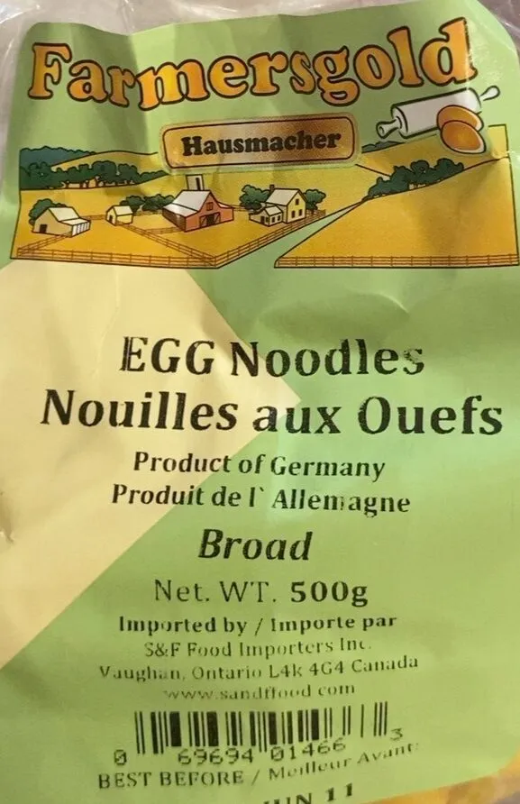 Egg noodles