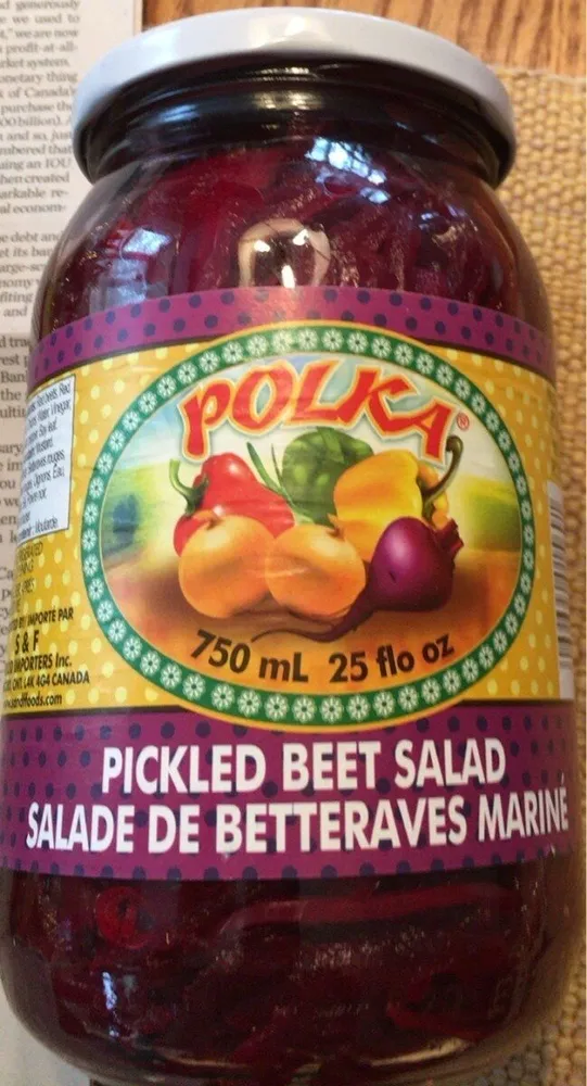Pickled beet salad