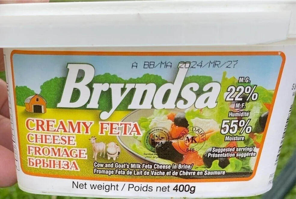 Bryndsa creamy feta