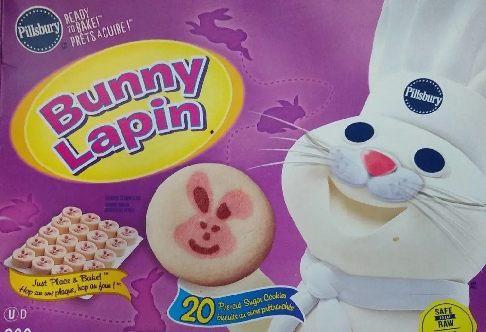 Bunny sugar cookie