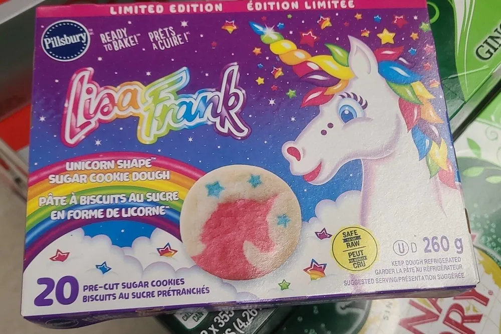 pâte à biscuits au sucre en forme de licorne