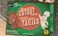 Gingerbread cutout cookies