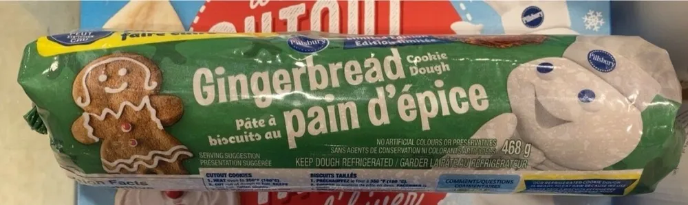 Ginnerbread cookie dough