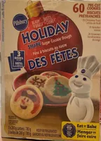 Holiday Shape Sugar Cookie Dough