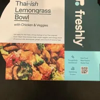 Thai-ish   Lemongrass bowl