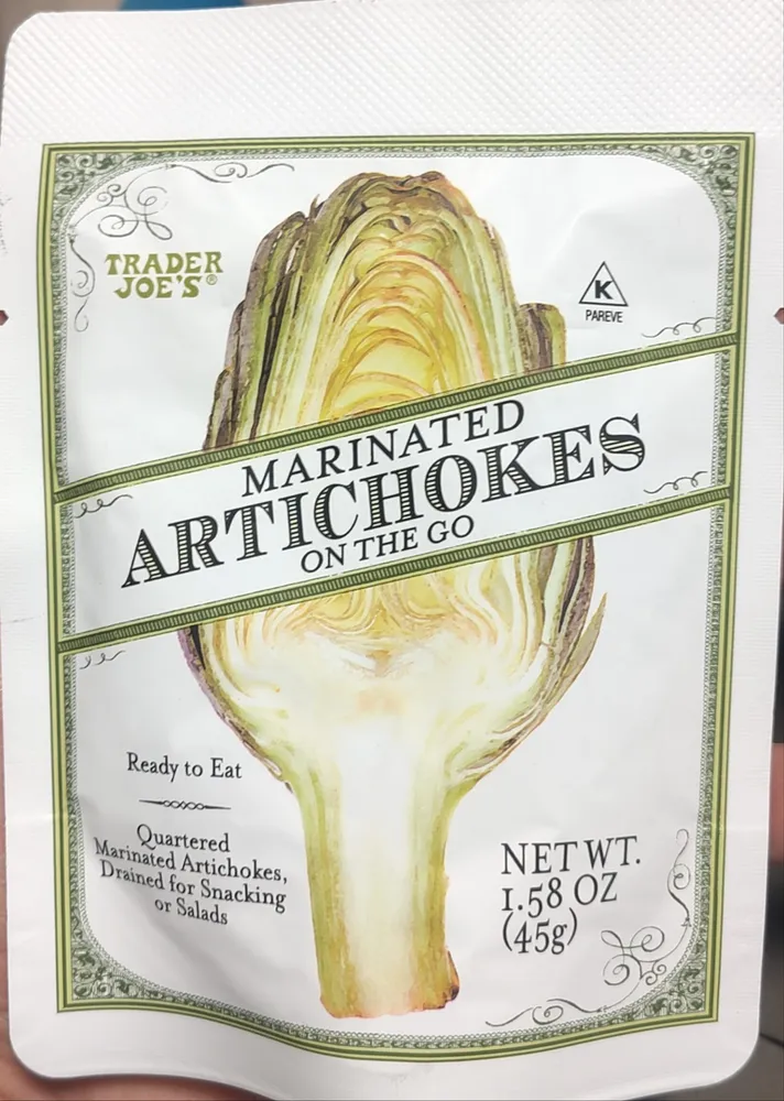 Marinated Artichokes On The Go