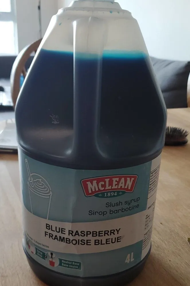 Slush sirop blue rasberry